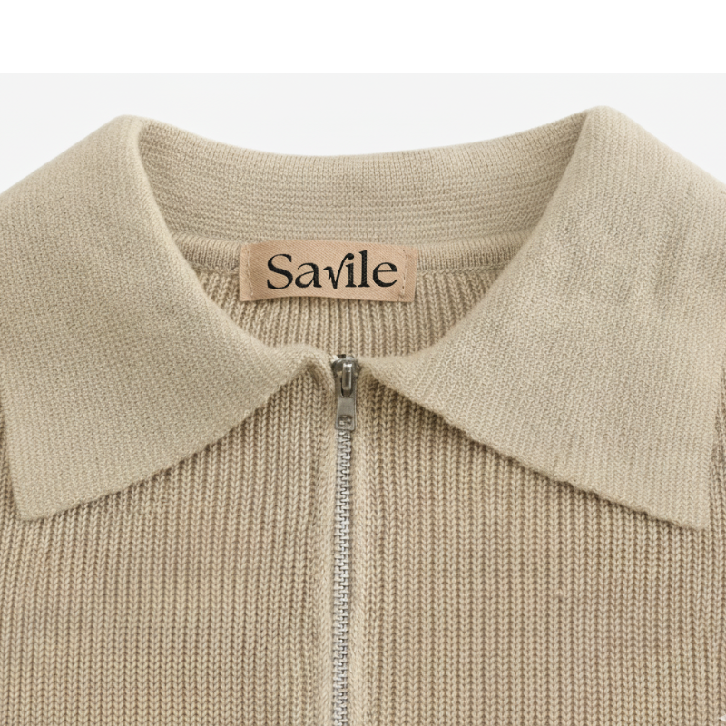 Savile Knit Polo